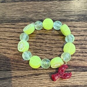 Crewcuts lobster and lemons bracelet